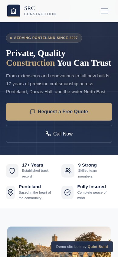 Building Solutions NE mobile
