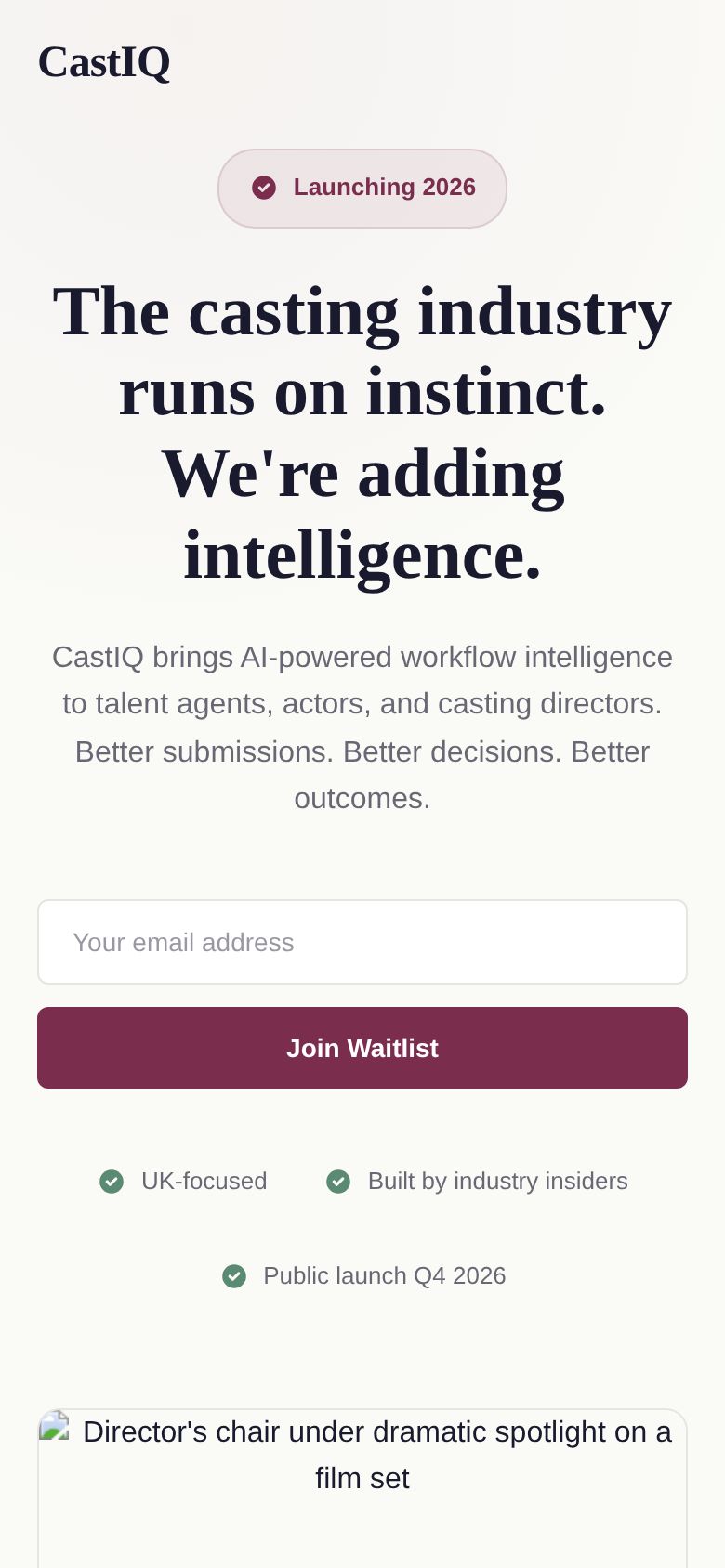 CastIQ mobile