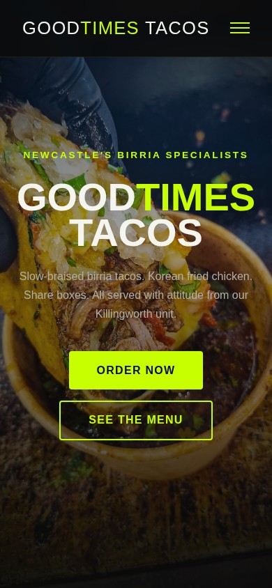 Good Times Tacos mobile